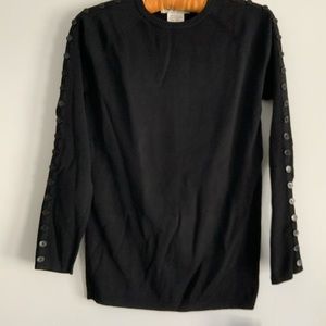 Harve Bernard sweater with button detail size small